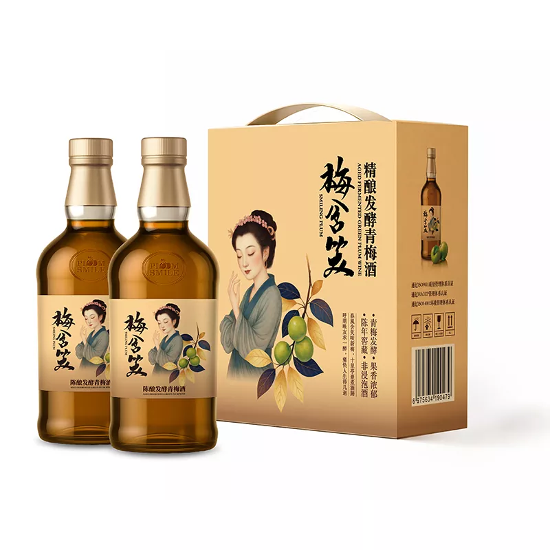 355 ml grönt plommonvin